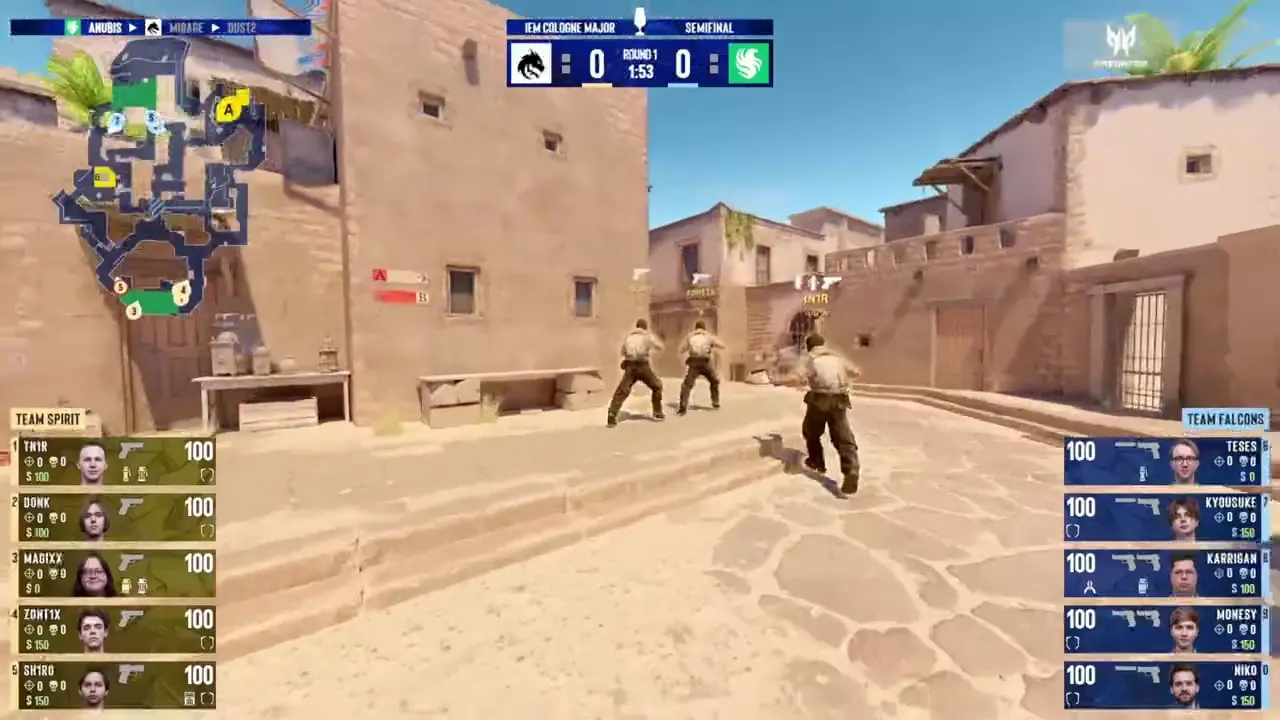 Team Spirit vs Team Falcons — IEM Cologne 26