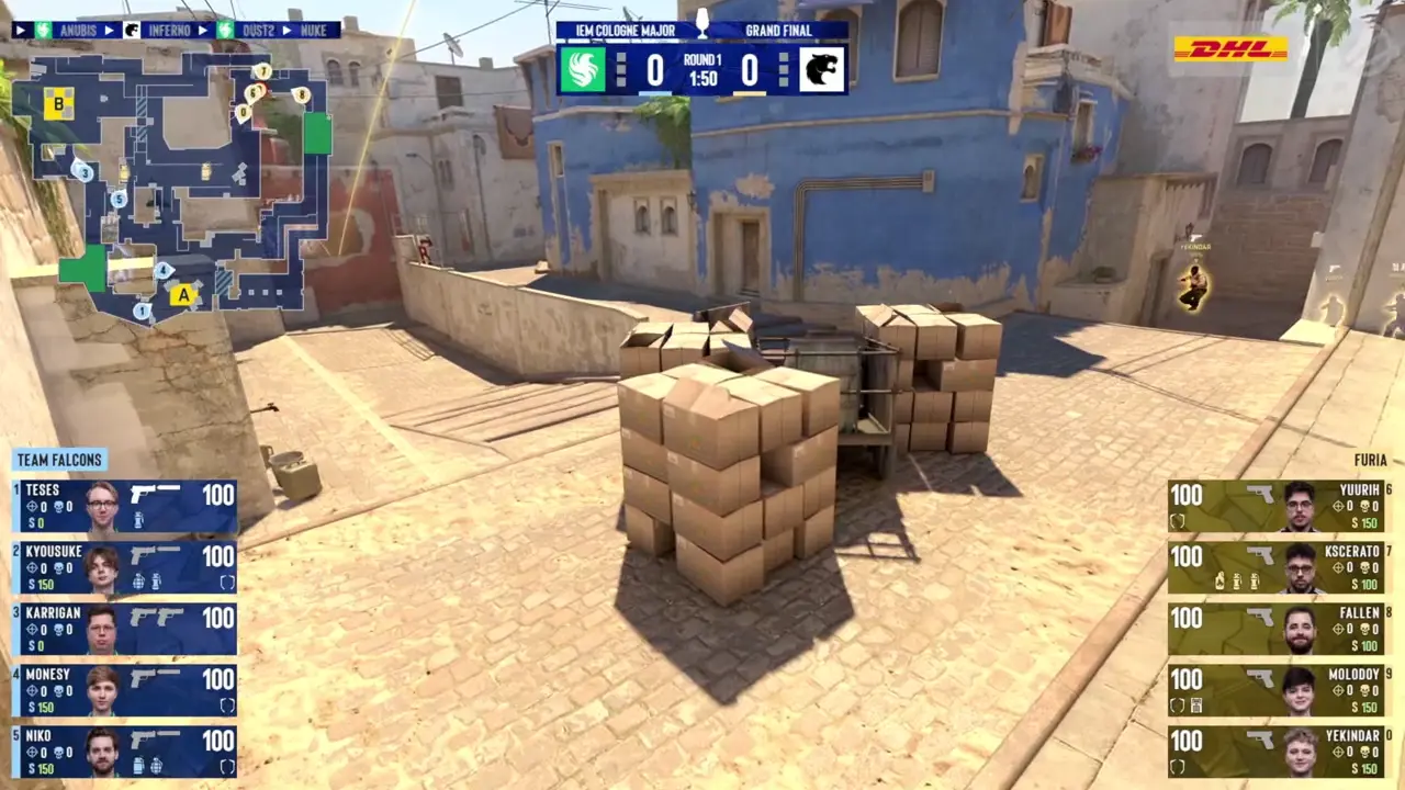 Team Falcons vs FURIA Esports — IEM Cologne 26