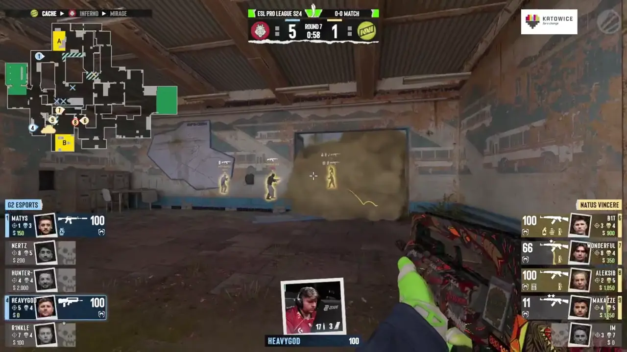 G2 Esports vs Natus Vincere — EPLS24