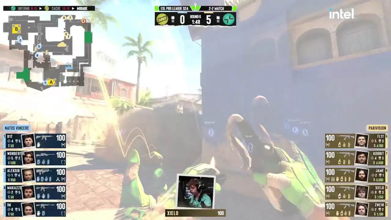 Natus Vincere vs PARIVISION — EPLS24