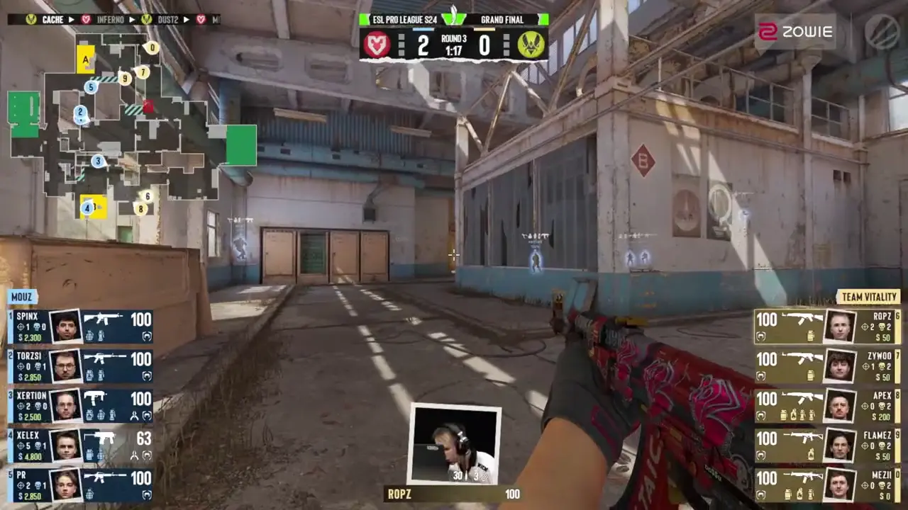 Team Vitality vs MOUZ — EPLS24